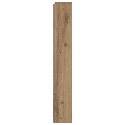 vidaXL Kopfteil Artisan-Eiche 180 x 17 x 104,5 cm Holzwerkstoff