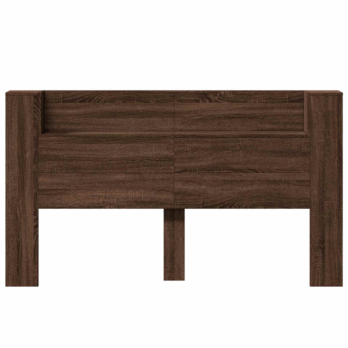 vidaXL Kopfteil Braun Eichen-Optik 180 x 16,5 x 103,5 cm Holzwerkstoff