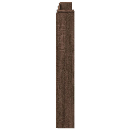 vidaXL Kopfteil Braun Eichen-Optik 180 x 16,5 x 103,5 cm Holzwerkstoff