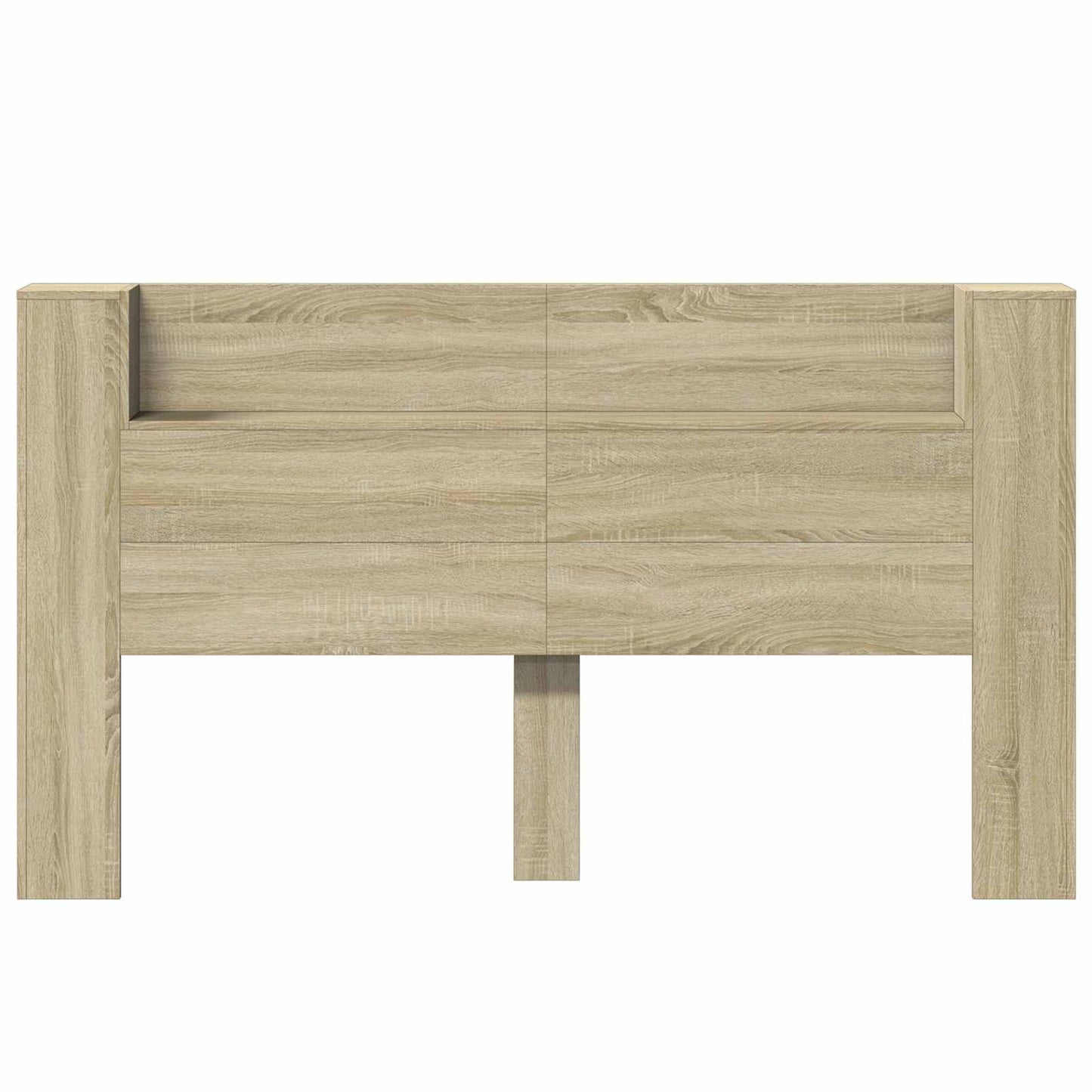 vidaXL Kopfteil Sonoma-Eiche 180 x 16,5 x 103,5 cm Holzwerkstoff