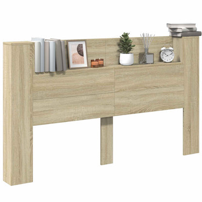 vidaXL Kopfteil Sonoma-Eiche 180 x 16,5 x 103,5 cm Holzwerkstoff