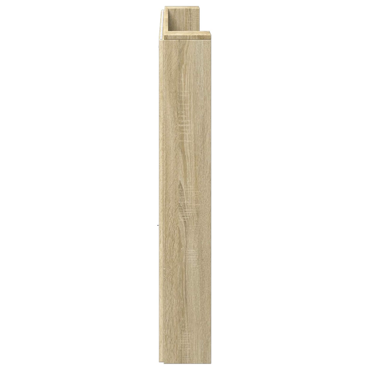 vidaXL Kopfteil Sonoma-Eiche 200 x 16,5 x 103,5 cm Holzwerkstoff