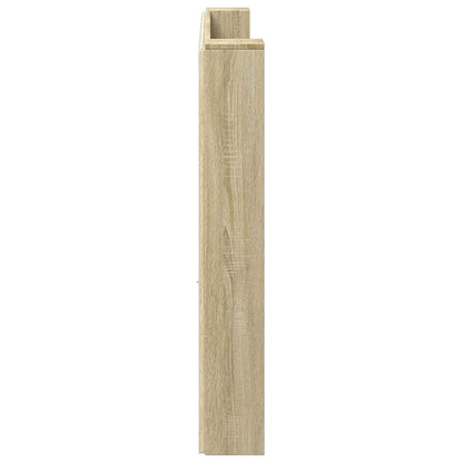 vidaXL Kopfteil Sonoma-Eiche 200 x 16,5 x 103,5 cm Holzwerkstoff
