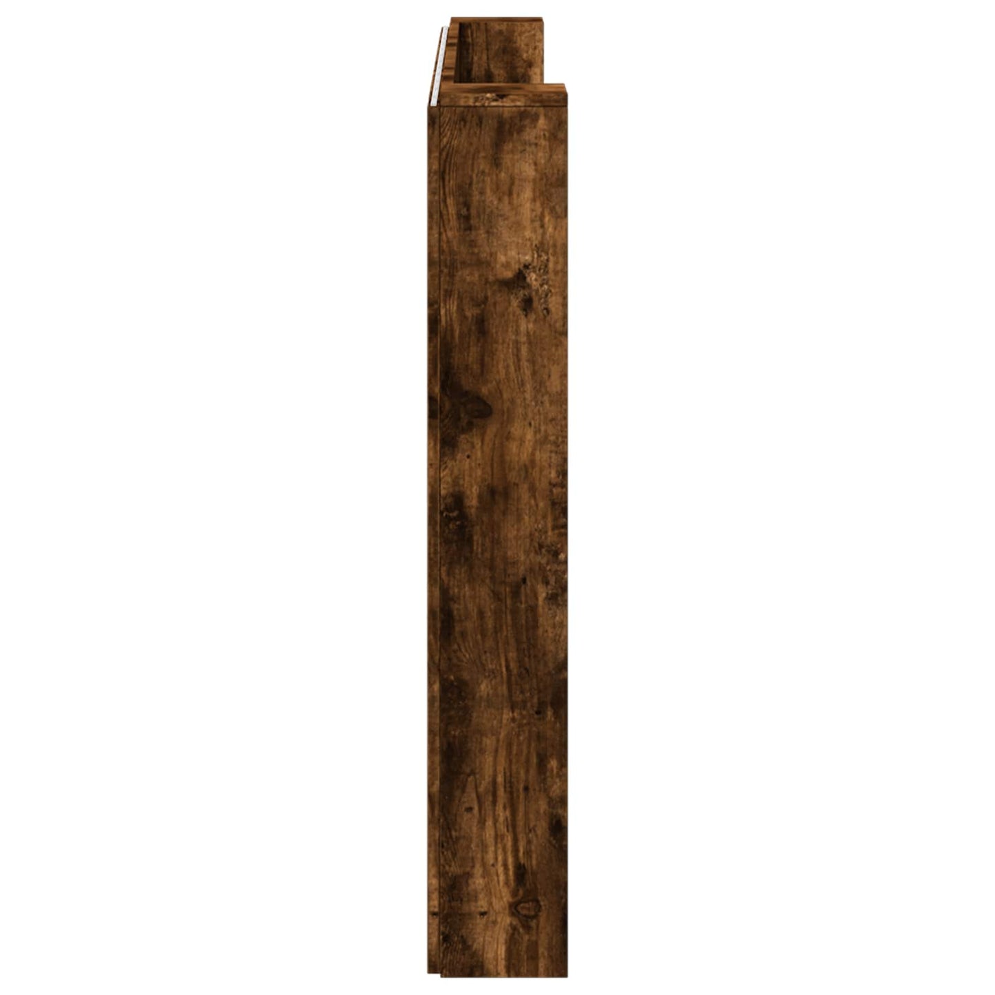 vidaXL Kopfteil Geräucherte Eiche 200 x 16,5 x 103,5 cm Holzwerkstoff