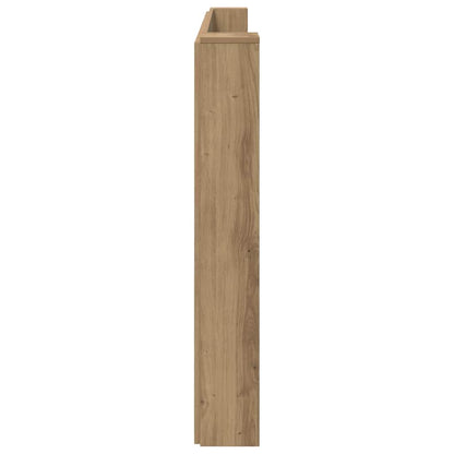 vidaXL Kopfteil Artisan-Eiche 200 x 15 x 103,5 cm Holzwerkstoff