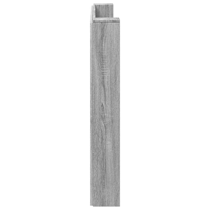 vidaXL Kopfteil Graues Sonoma 200 x 16,5 x 103,5 cm Holzwerkstoff