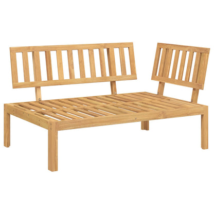 vidaXL Sofa Set Uni Anthrazit 132 x 92 x 69 cm Massivholz Akazie