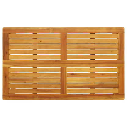 vidaXL Ensemble de canapés avec coussins motif feuille 2 pcs motif feuille Bois d'acacia massif