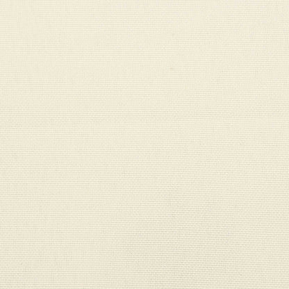 vidaXL Salon de jardin avec coussins crème 120 x 92 x 69 cm Bois d'acacia massif