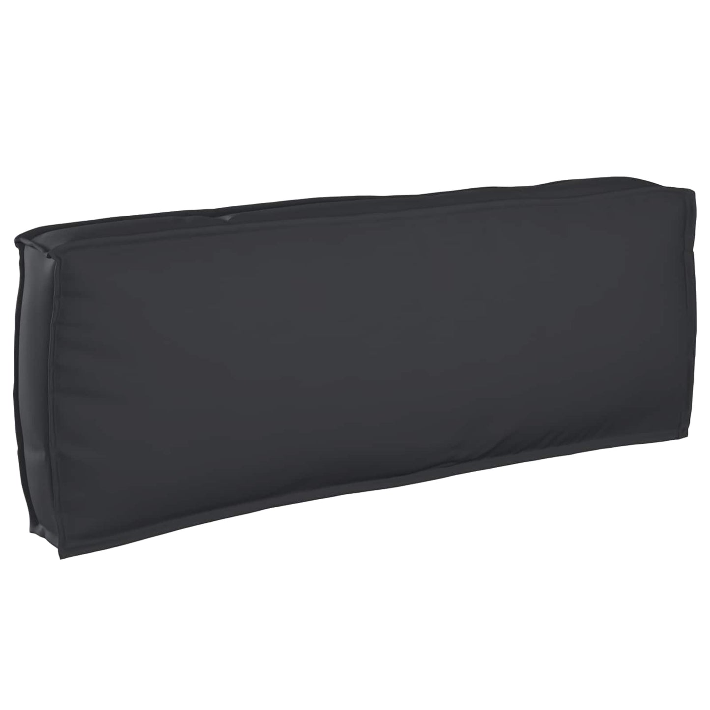 vidaXL Ensemble de canapés avec coussins Noir 120 x 92 x 69 cm Bois d'acacia massif