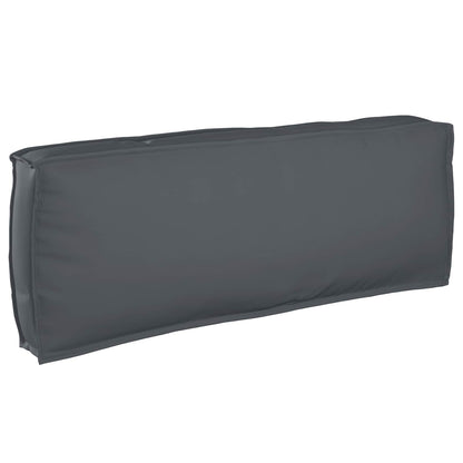 vidaXL Sofa Set Uni Anthrazit 240 x 92 x 69 cm Massivholz Akazie