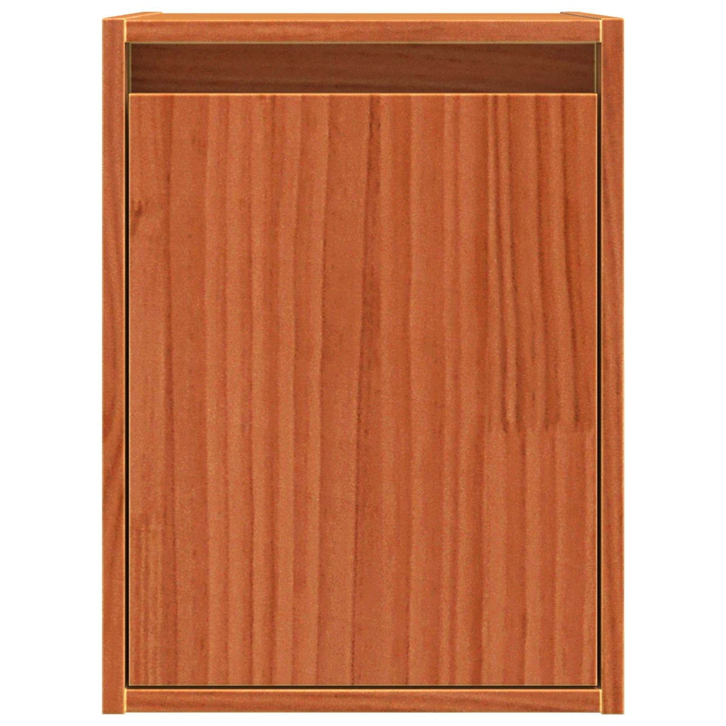 vidaXL Wandschrank Wandmontiert 2 pcs Wachsbraun 30 x 30 x 40 cm