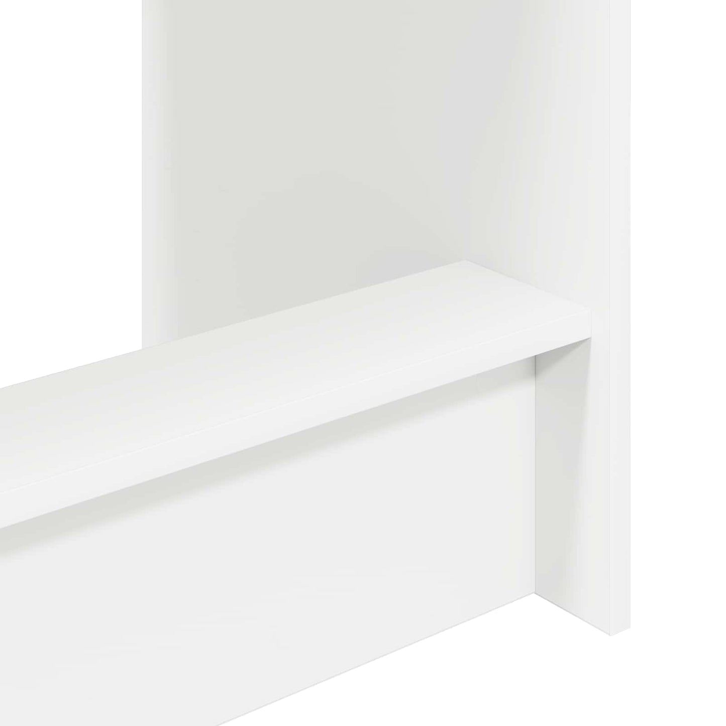 Bett-Schreibtisch Weiß 100 x 45 x 75 cm Holzwerkstoff