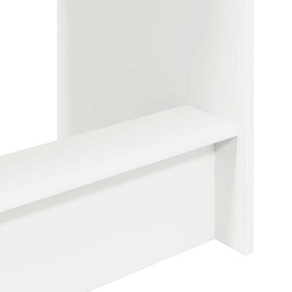 Bett-Schreibtisch Weiß 100 x 45 x 75 cm Holzwerkstoff