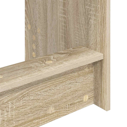 Bett-Schreibtisch Sonoma-Eiche 100 x 45 x 75 cm Holzwerkstoff