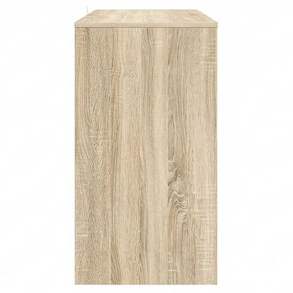 Bett-Schreibtisch Sonoma-Eiche 100 x 45 x 75 cm Holzwerkstoff