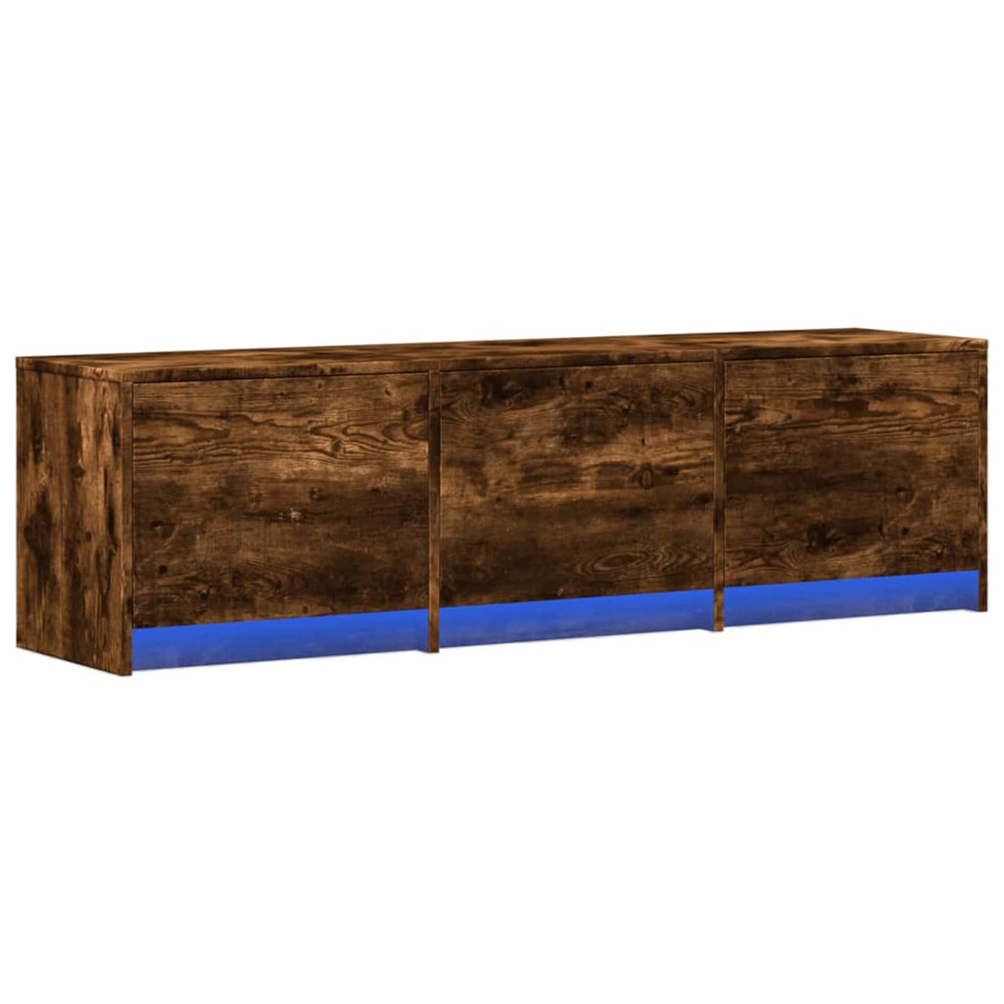 TV-Schränk Geräucherte Eiche 140 x 34 x 40 cm Holzwerkstoff