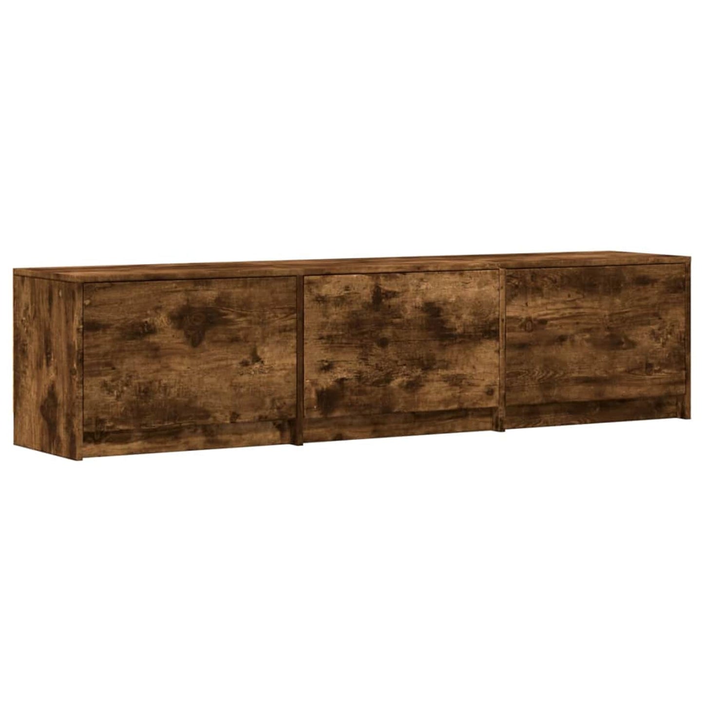 vidaXL TV-Schränk Geräucherte Eiche 165 x 34 x 40 cm Holzwerkstoff
