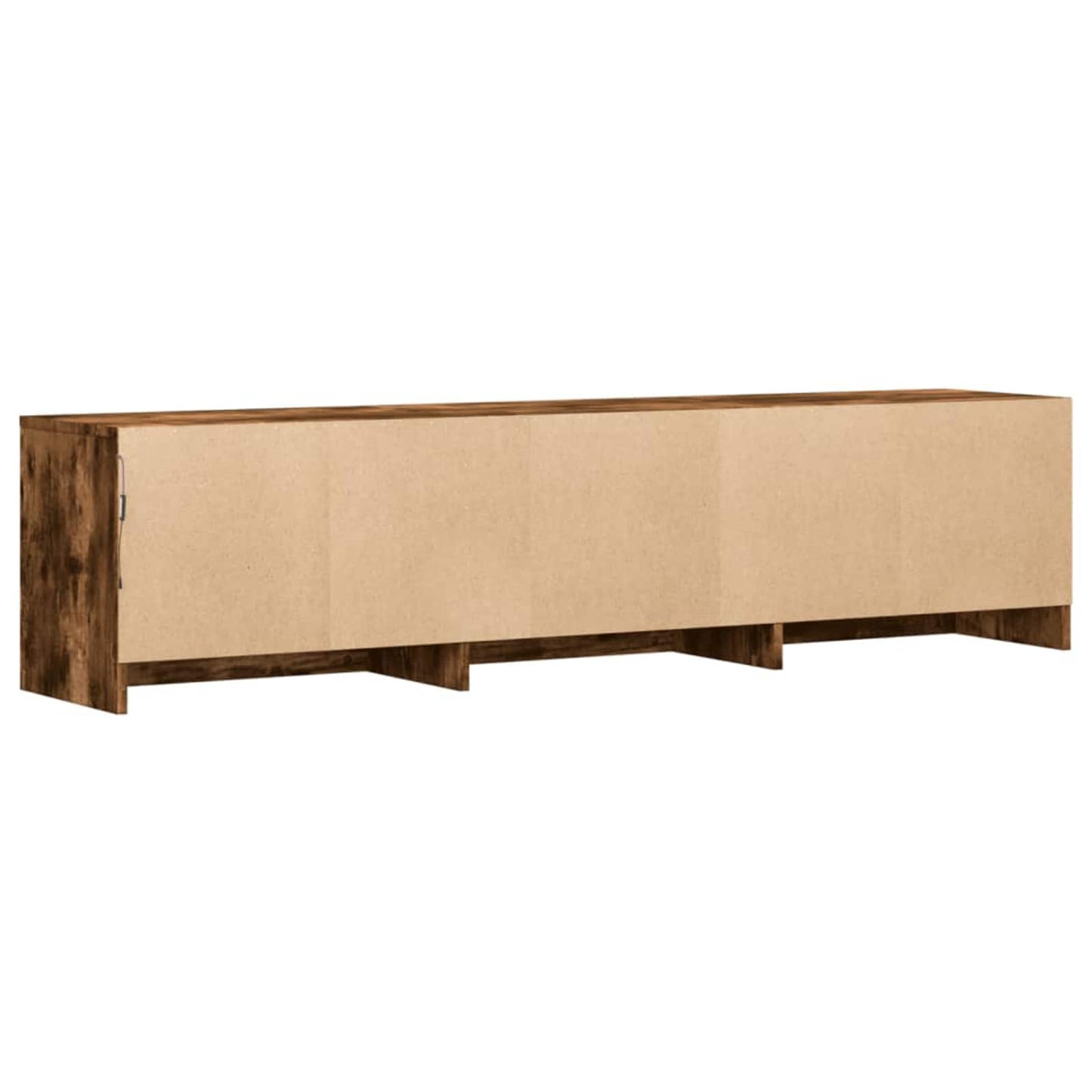 vidaXL TV-Schränk Geräucherte Eiche 165 x 34 x 40 cm Holzwerkstoff
