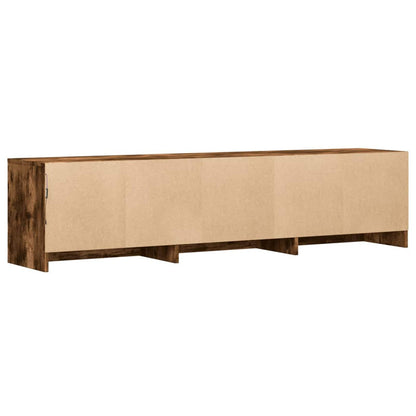 vidaXL TV-Schränk Geräucherte Eiche 165 x 34 x 40 cm Holzwerkstoff