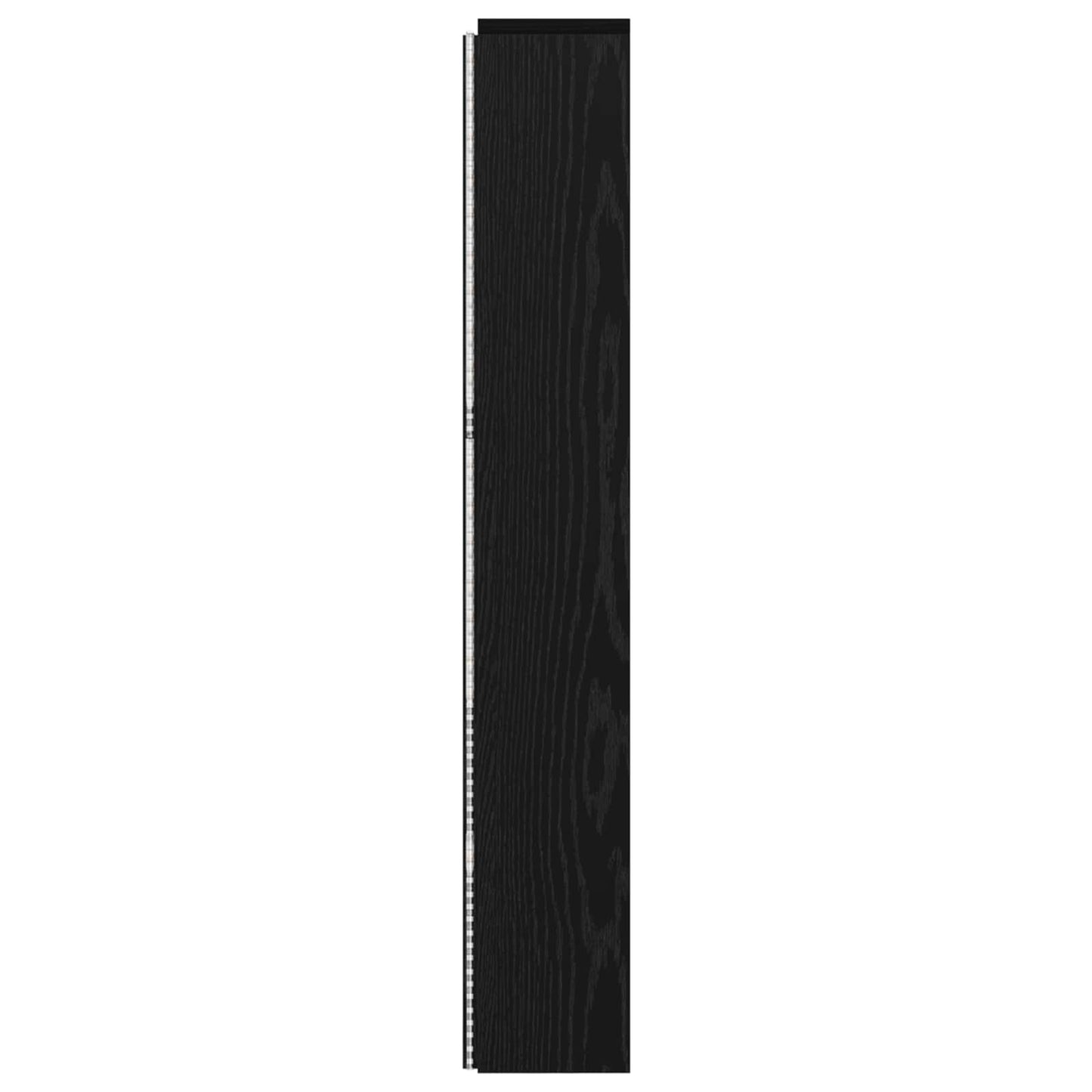 vidaXL Kopfteil-Schrank mit LED Schwarze Eiche 140 x 16,5 x 103,5 cm