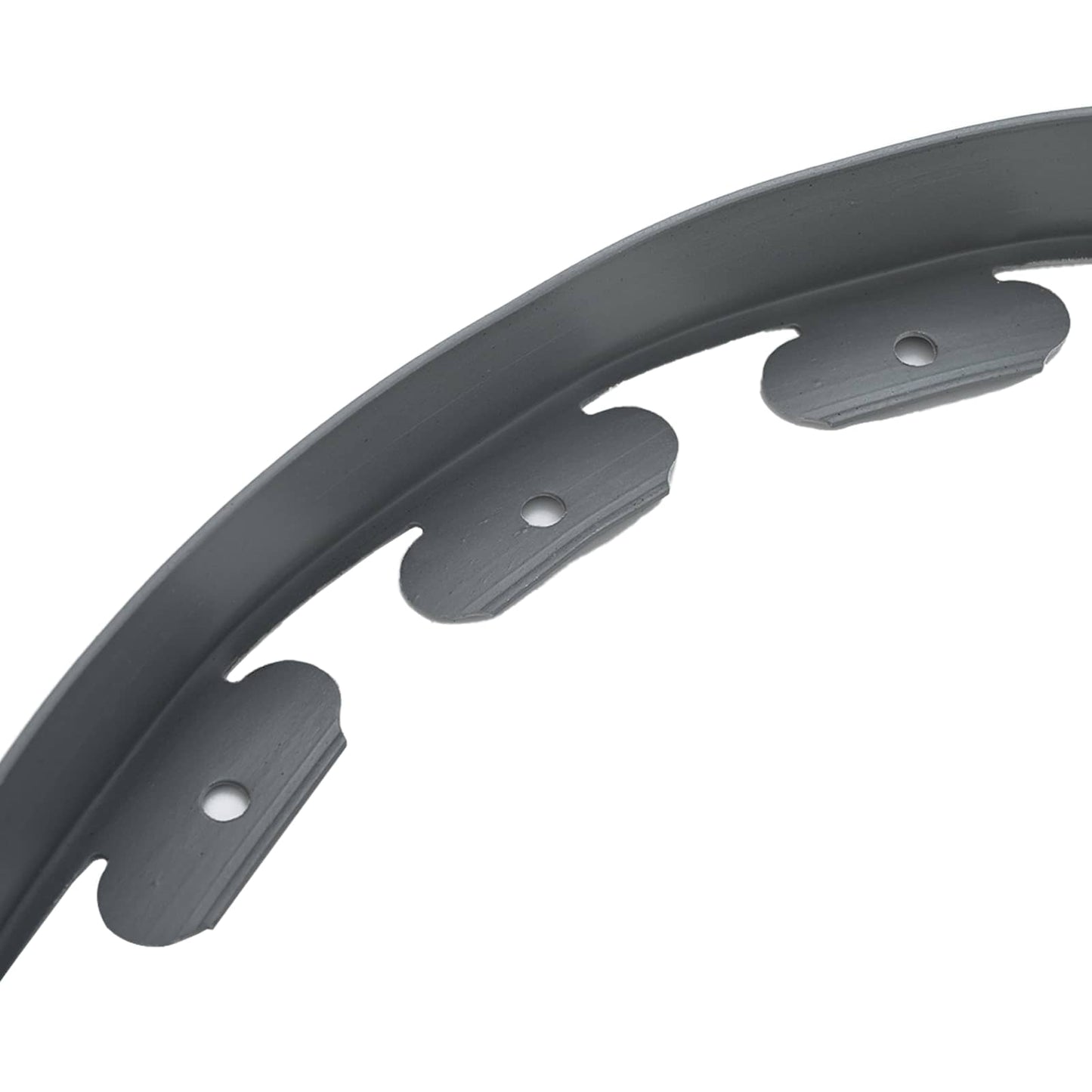 Rasenkanten Grau 4000 x 4 x 5 cm Kunststoff