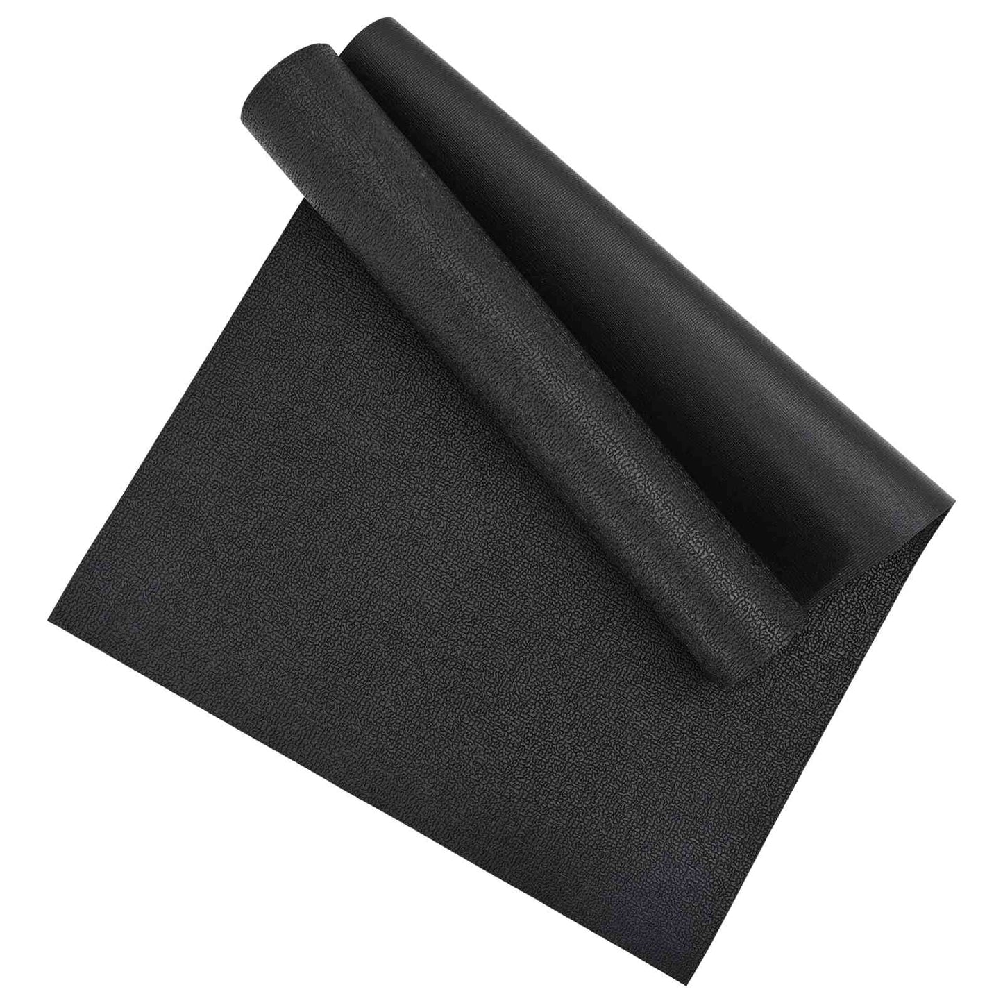 Sport-Schutzmatte Schwarz 120 x 60 x 0,6 cm Hochdichtes PVC