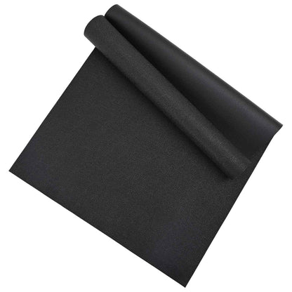Sport Schutzmatte Schwarz 150 x 75 x 0,6 cm Hochdichtes PVC