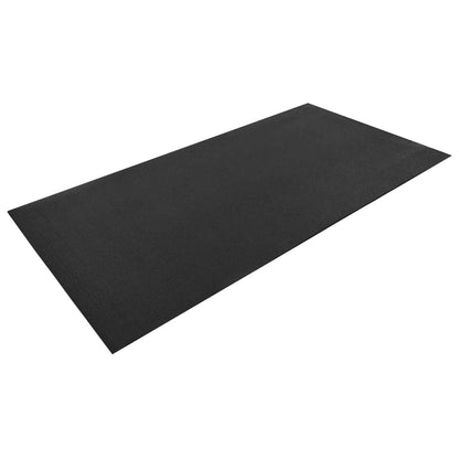 Sport Schutzmatte Schwarz 150 x 75 x 0,6 cm Hochdichtes PVC