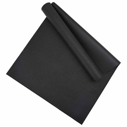 Sport Schutzmatte Schwarz 200 x 90 x 0,6 cm Hochdichtes PVC
