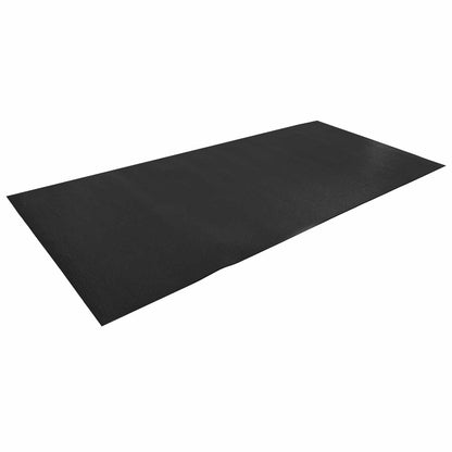Sport Schutzmatte Schwarz 200 x 90 x 0,6 cm Hochdichtes PVC
