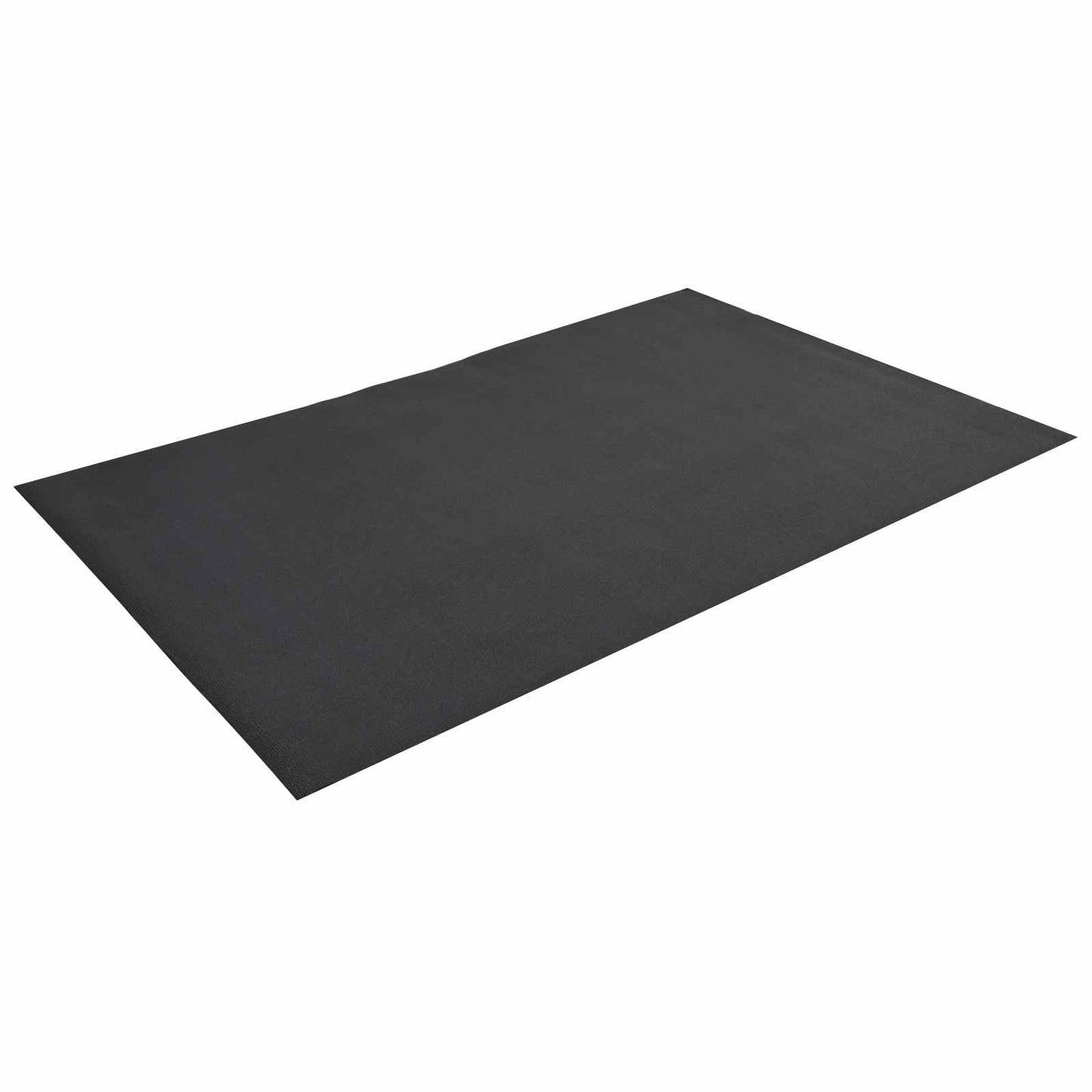 Sport Schutzmatte Schwarz 183 x 122 x 0,6 cm Hochdichtes PVC
