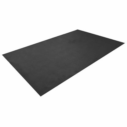Sport Schutzmatte Schwarz 243 x 152 x 0,6 cm Hochdichtes PVC