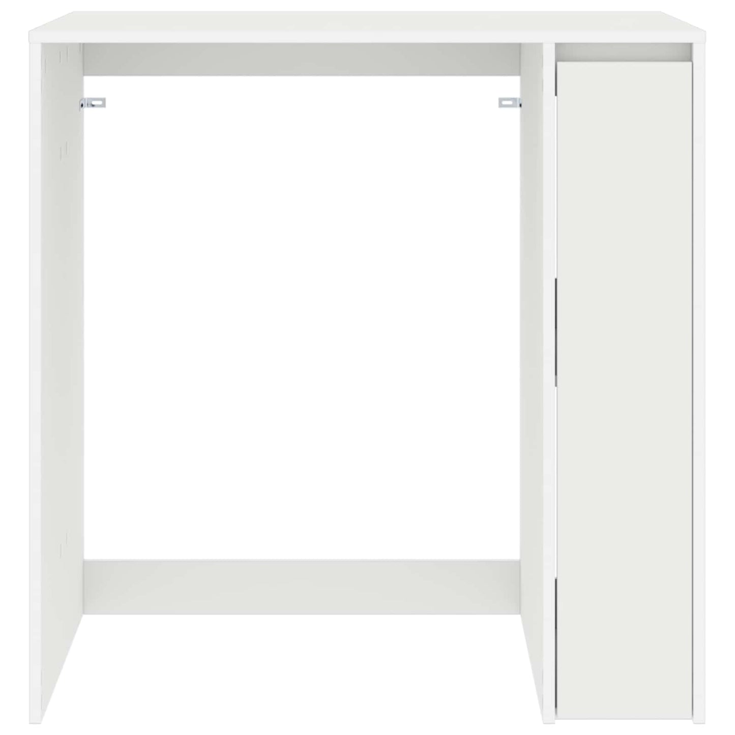 vidaXL Waschmaschinen-Schrank Weiß 87 x 60 x 89 cm Holzwerkstoff