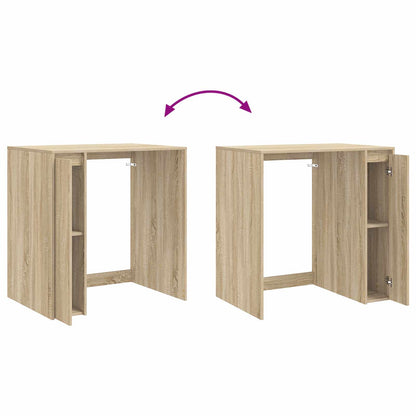vidaXL Waschmaschinen-Schrank Sonoma 87 x 60 x 89 cm Holzwerkstoff