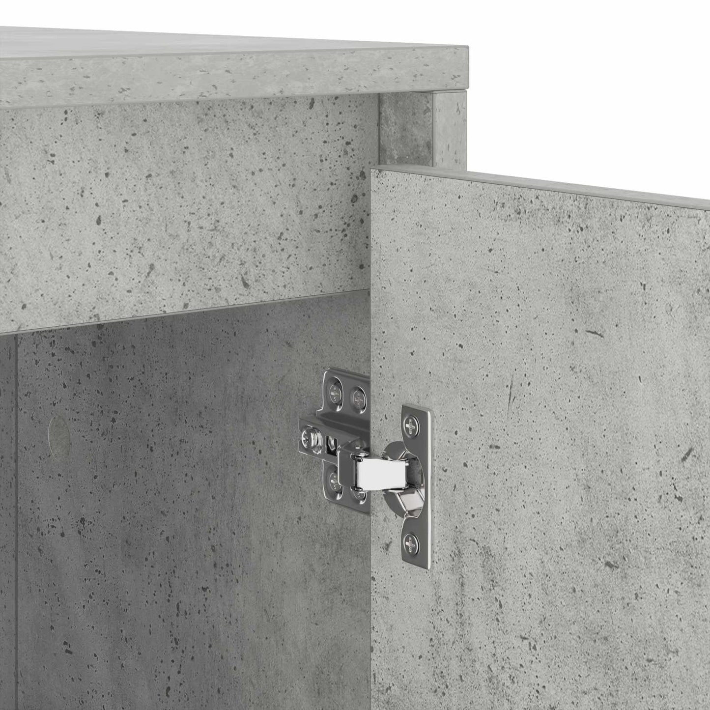 Waschmaschinen-Schrank Beton 87 x 60 x 89 cm Holzwerkstoff