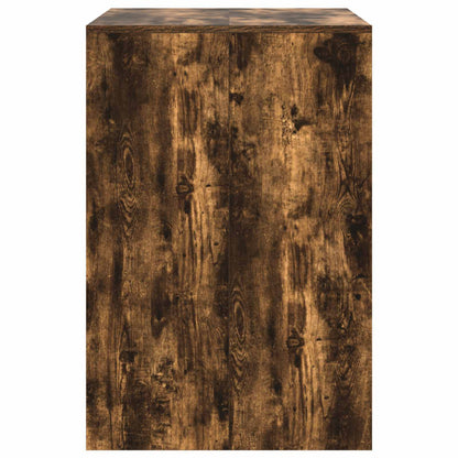 vidaXL Waschmaschinen-Schrank Geräucherte Eiche 87 x 60 x 89 cm