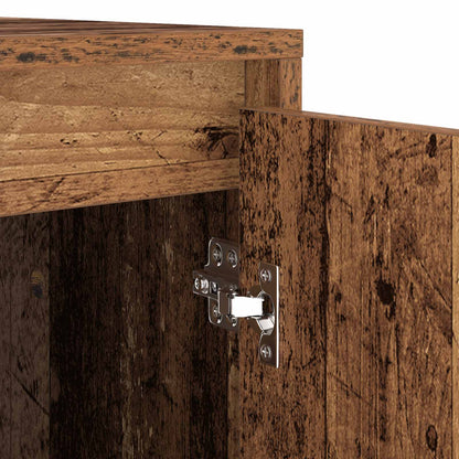 vidaXL Waschmaschinen-Schrank Altholz 87 x 60 x 89 cm Holzwerkstoff