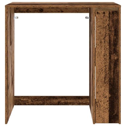 vidaXL Waschmaschinen-Schrank Altholz 87 x 60 x 89 cm Holzwerkstoff