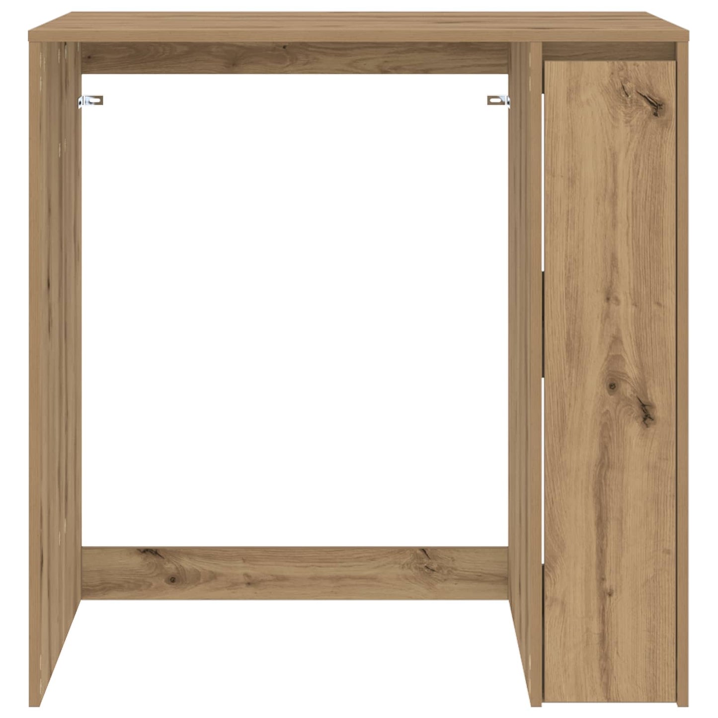 vidaXL Waschmaschinen-Schrank mit Tür Artisan-Eiche 87 x 60 x 89 cm