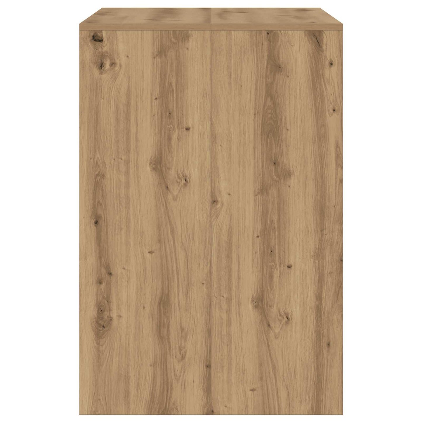 vidaXL Waschmaschinen-Schrank mit Tür Artisan-Eiche 87 x 60 x 89 cm