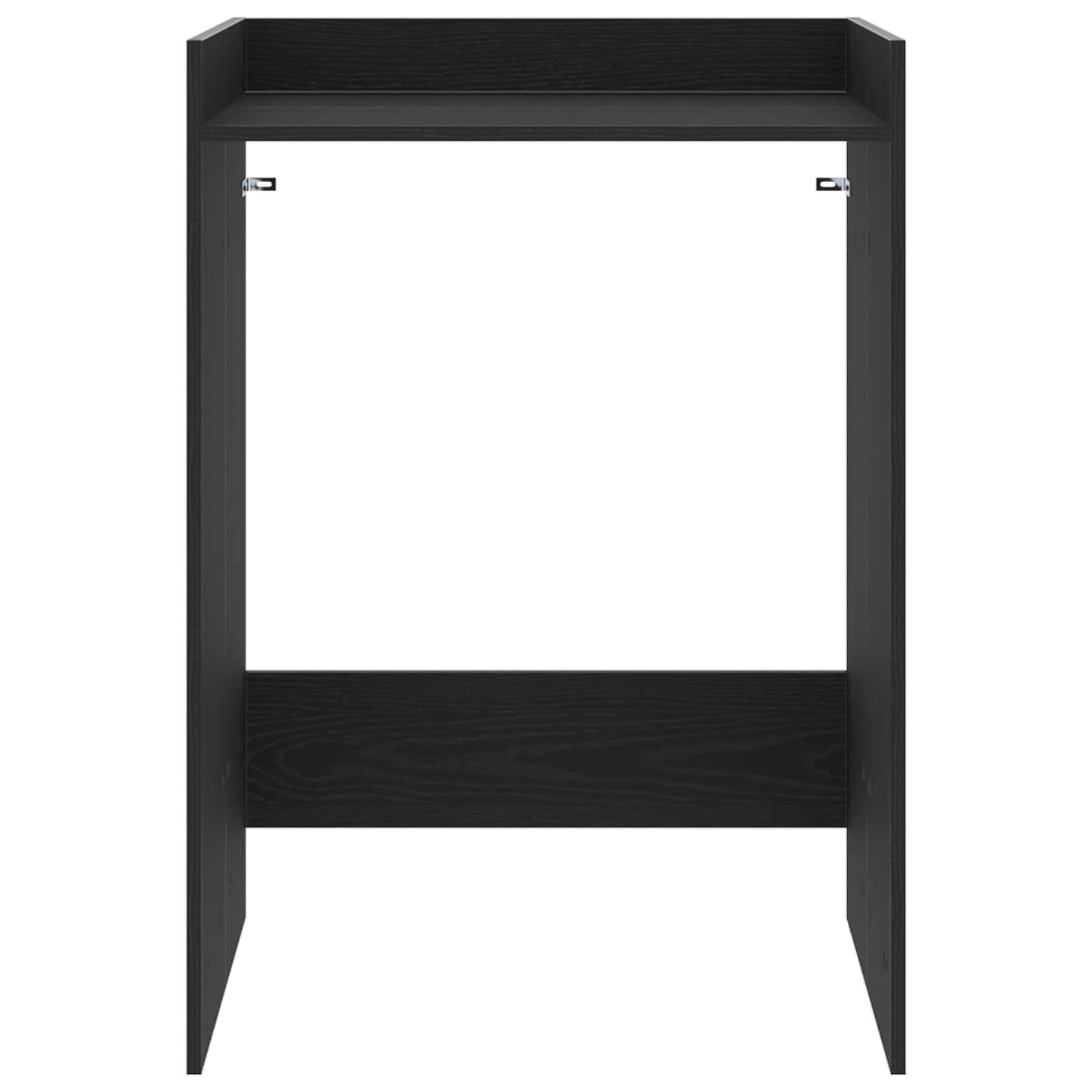 vidaXL Waschmaschinen-Schrank Schwarz Eichen-Optik 67,5 x 62 x 97 cm