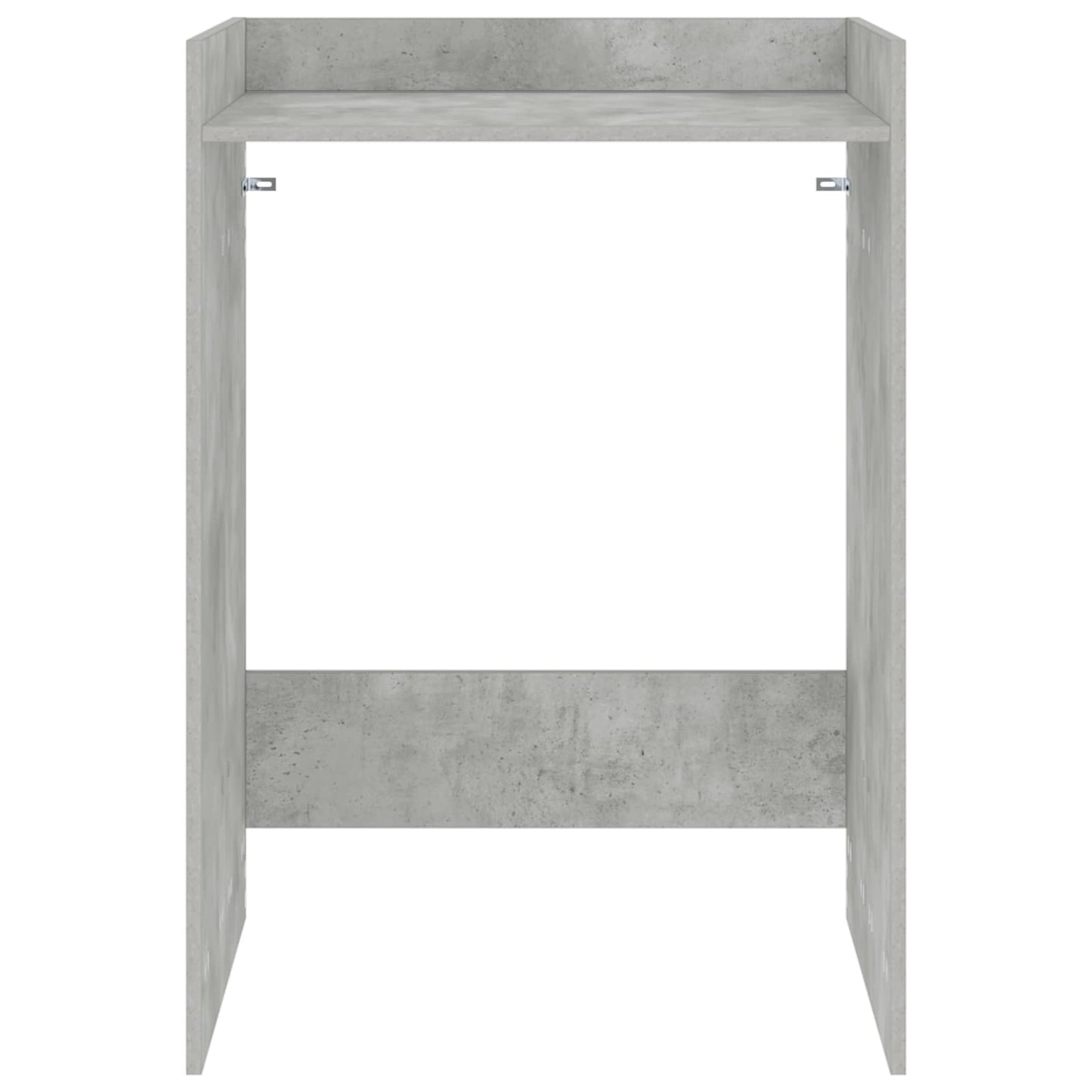 vidaXL Waschmaschinen-Schrank Beton 67,5 x 62 x 97 cm Holzwerkstoff