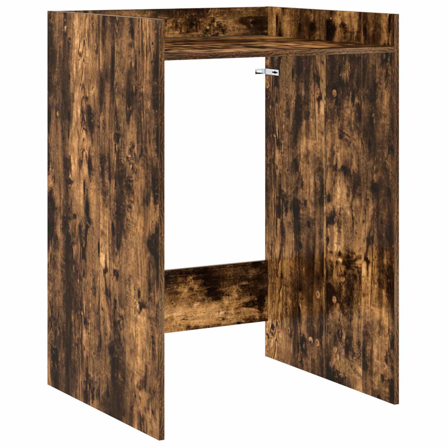 vidaXL Waschmaschinen-Schrank Geräucherte Eiche 67,5 x 62 x 97 cm