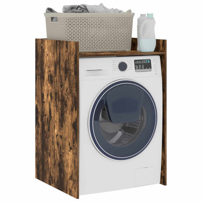 vidaXL Waschmaschinen-Schrank Geräucherte Eiche 67,5 x 62 x 97 cm