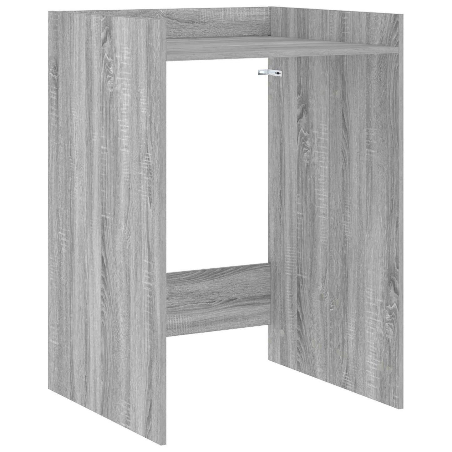 vidaXL Waschmaschinen-Schrank Graues Sonoma 67,5 x 62 x 97 cm