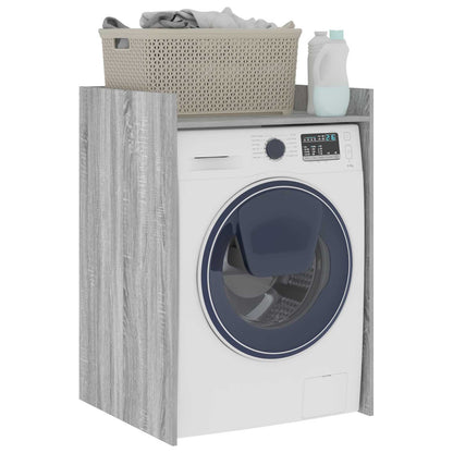 vidaXL Waschmaschinen-Schrank Graues Sonoma 67,5 x 62 x 97 cm