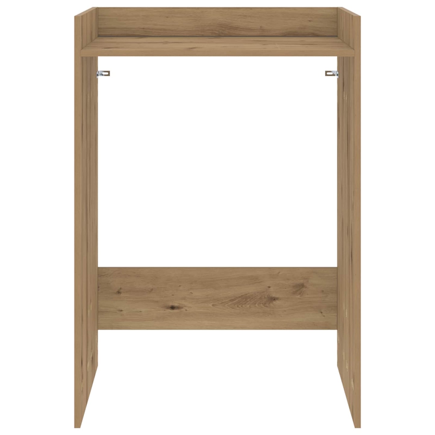 vidaXL Waschmaschinen-Schrank Kunsthandwerk Eiche 67,5 x 62 x 97 cm