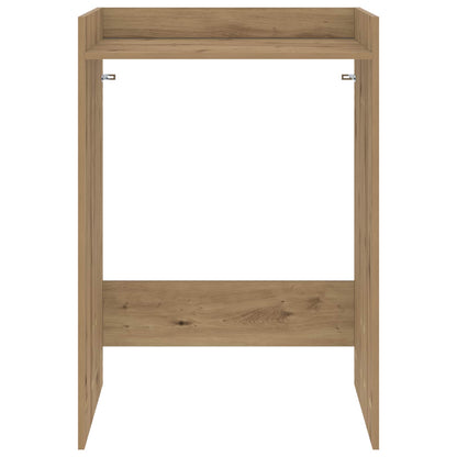 vidaXL Waschmaschinen-Schrank Kunsthandwerk Eiche 67,5 x 62 x 97 cm