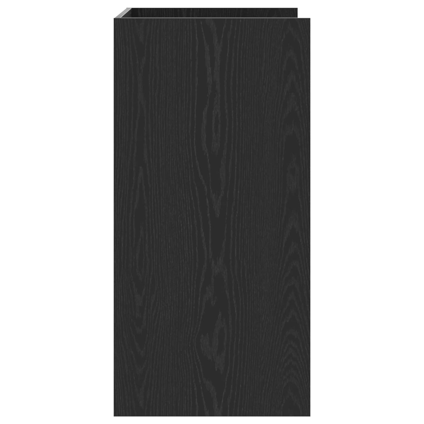 Waschmaschinen-Schrank Schwarz Eichen-Optik 67,5 x 48 x 97 cm